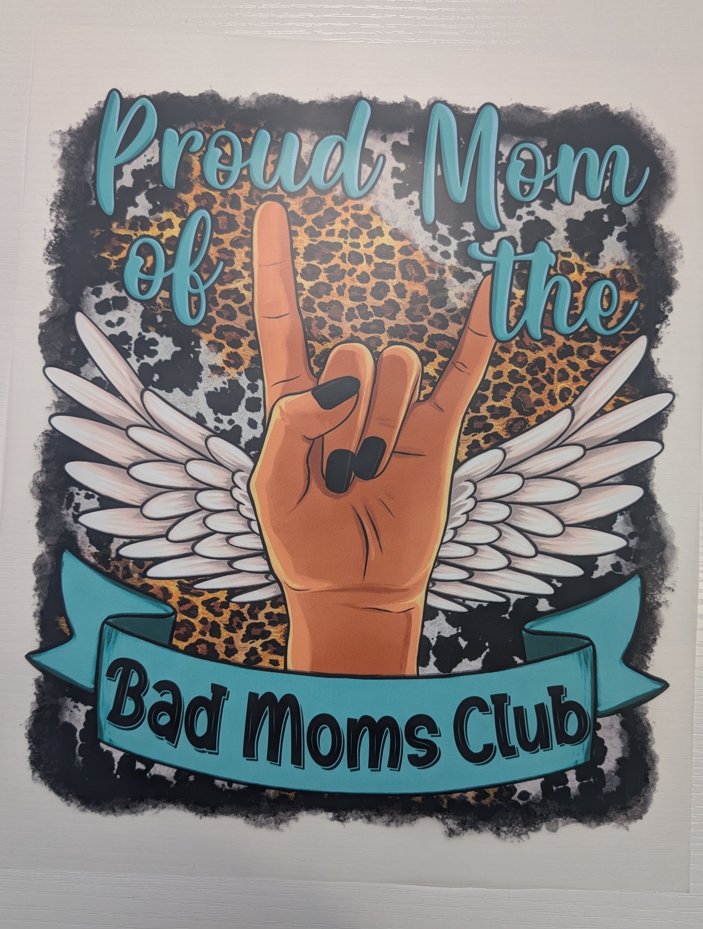 Proud Mom Shirt Transfer