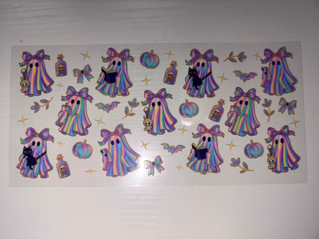 Ghosts Pumpkins Bats Bow's