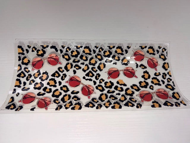 Sunglass with Cheetah Print