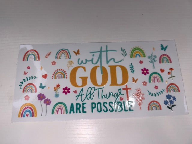 With God all things are Possible
