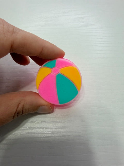 Beach Ball Straw Topper