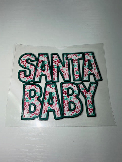 Santa Baby Decal
