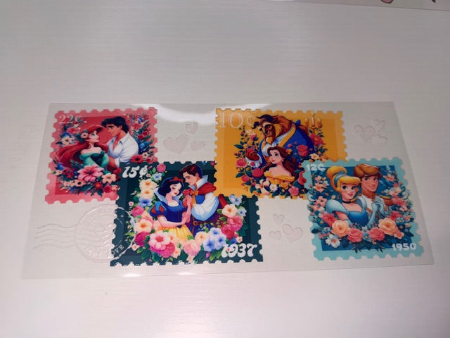 Stamps with different Characters
