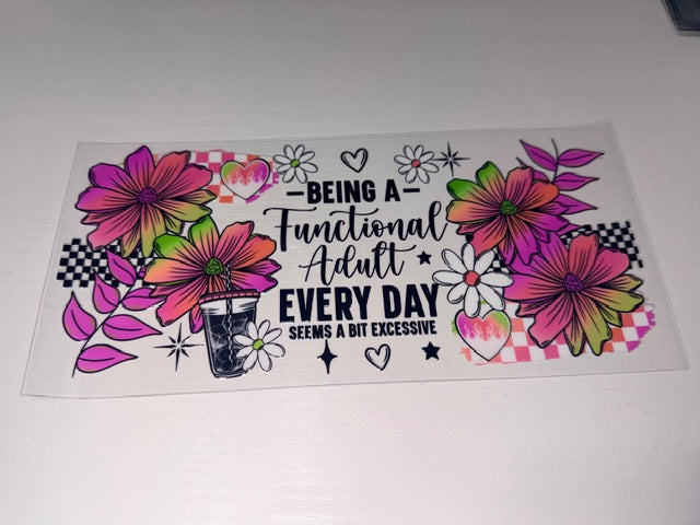 Bring a Functional Adult