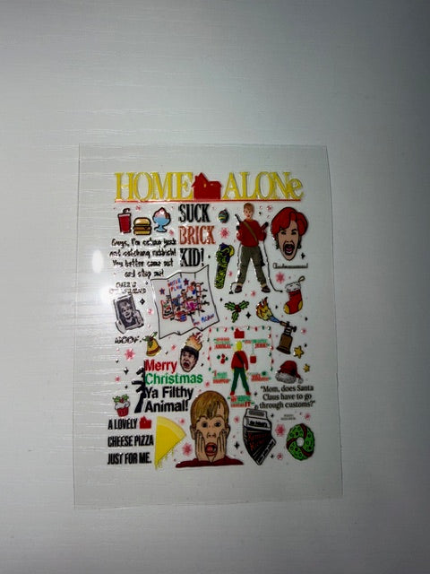 Home Alone Decal