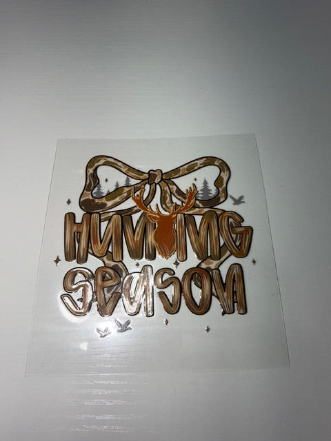 Hunting Season Decal