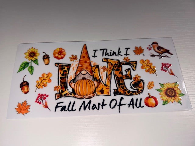 I Think I Love Fall Most of All