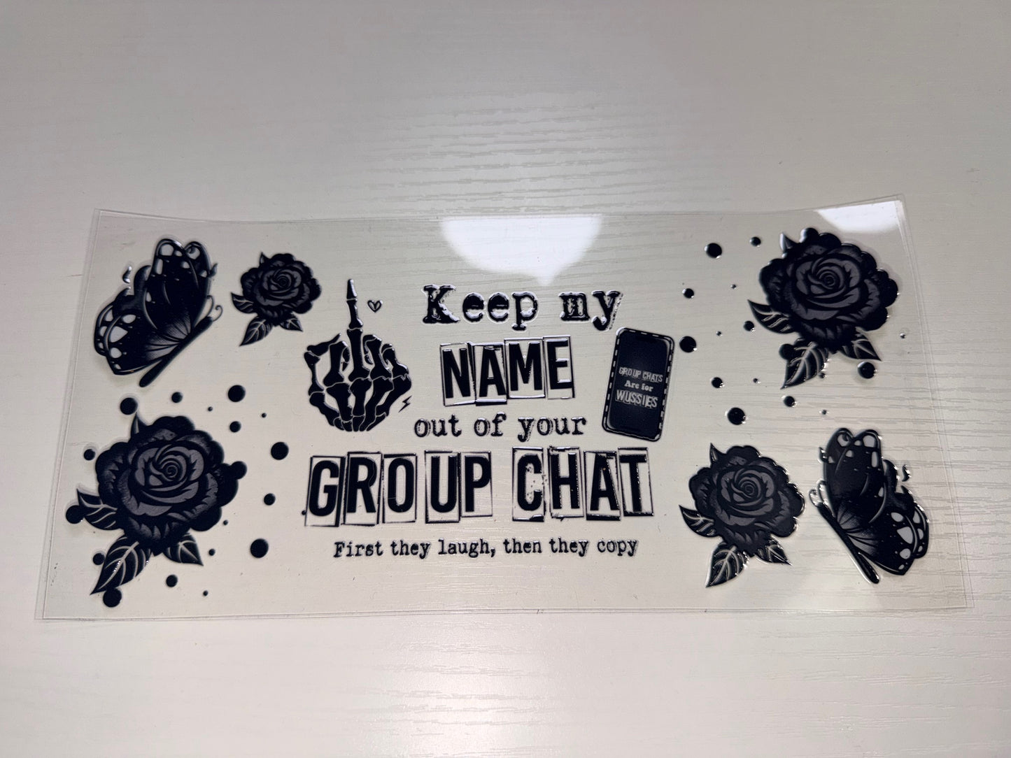 Keep My Name out of you Group Chat