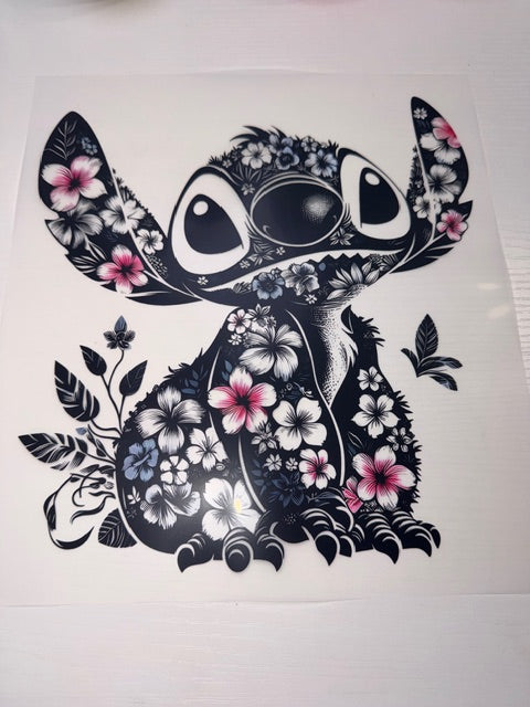 Foral Stitch Shirt Transfer