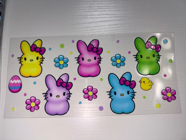 Peeps with Flowers