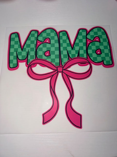 Mama with Pink Bow