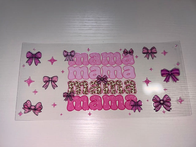 Mama with Pink Bows