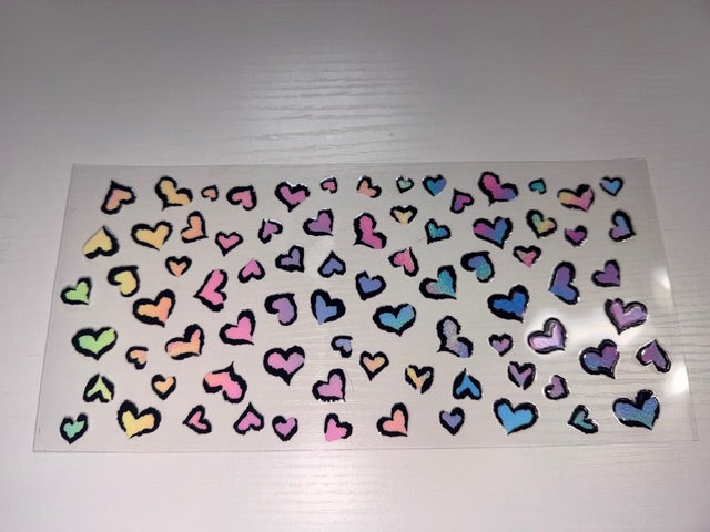 Colorful Hearts