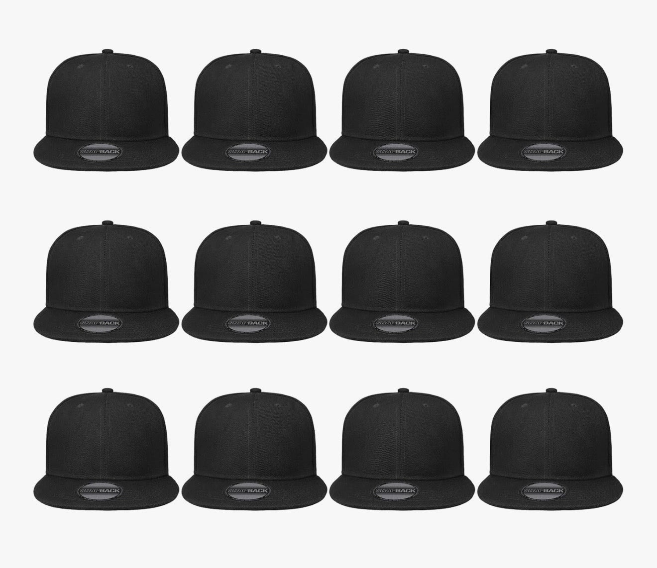 Flat Brim Adjustable Snap Back
