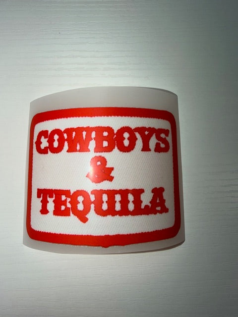 Cowboys & Tequila Screen Print