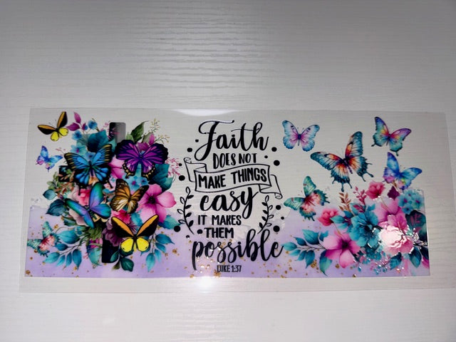 Faith does not make things easy it makes them possible