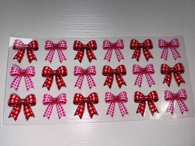 Pink/Red Bows