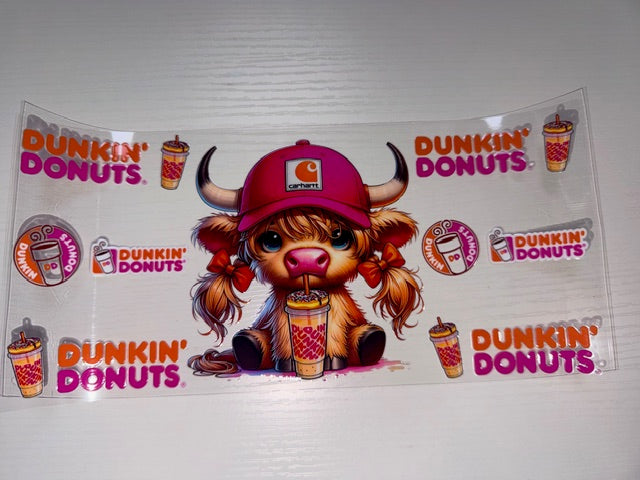 Highland cow Dunkin Donuts Carhartt