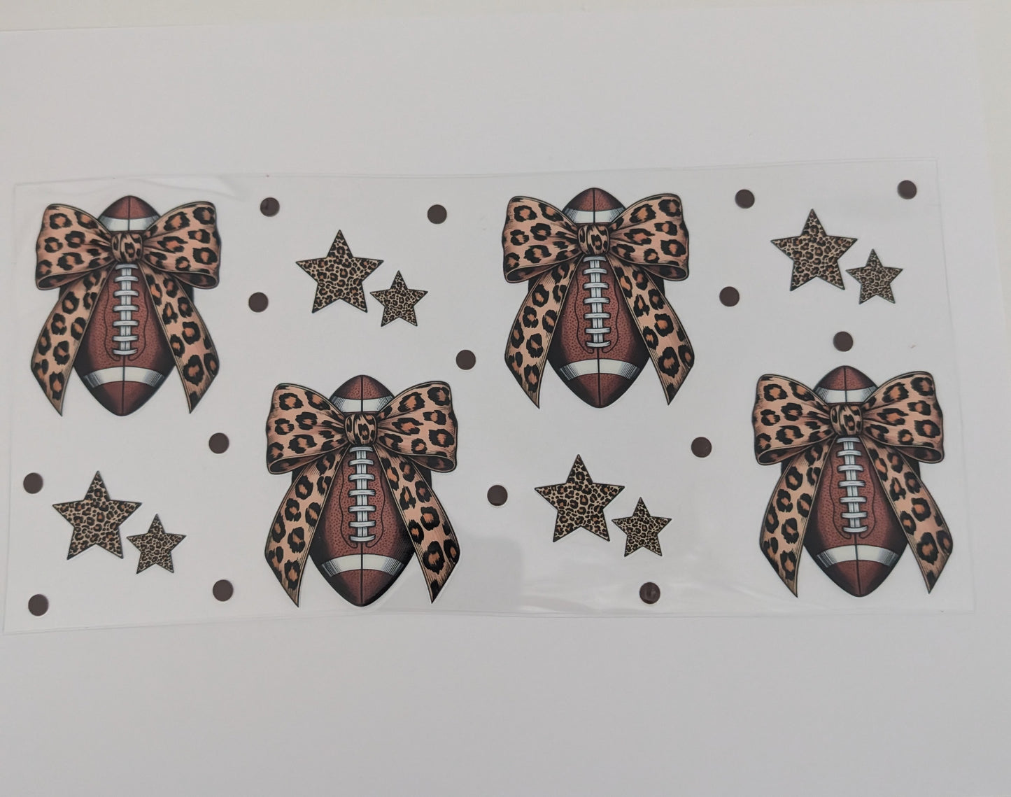 Football Mama Bow's Stars