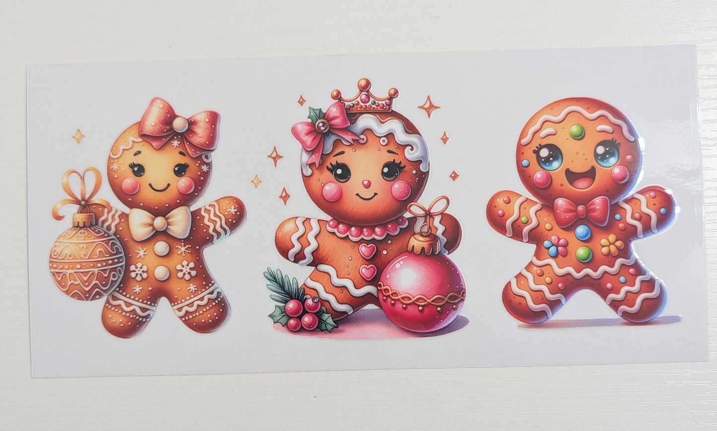 Decorated Gingerbread Woman Christmas