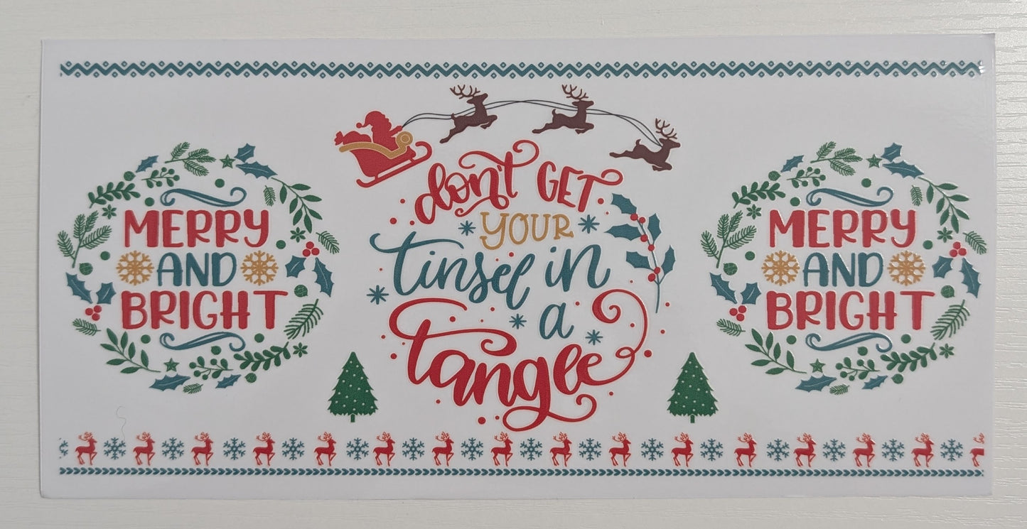 Merry and Bright (Don't get your Tinsel in a Tangle)