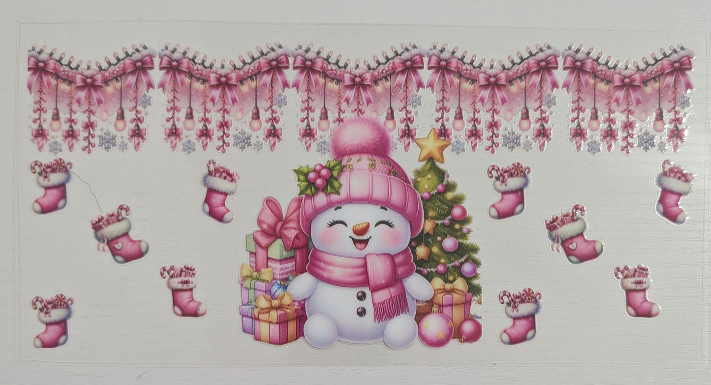 Pink Little Snow Girl Tree Gifts