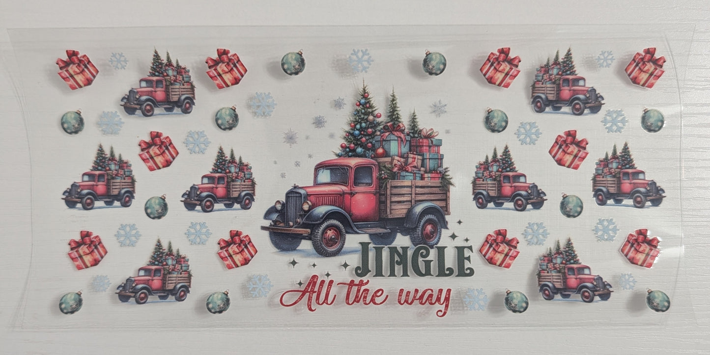 Christmas Jingle All the Way Old Truck