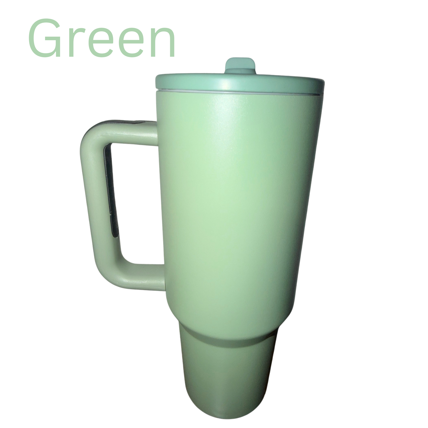 40oz Powder Coated Tumblers Solid Color (NO SPILL)