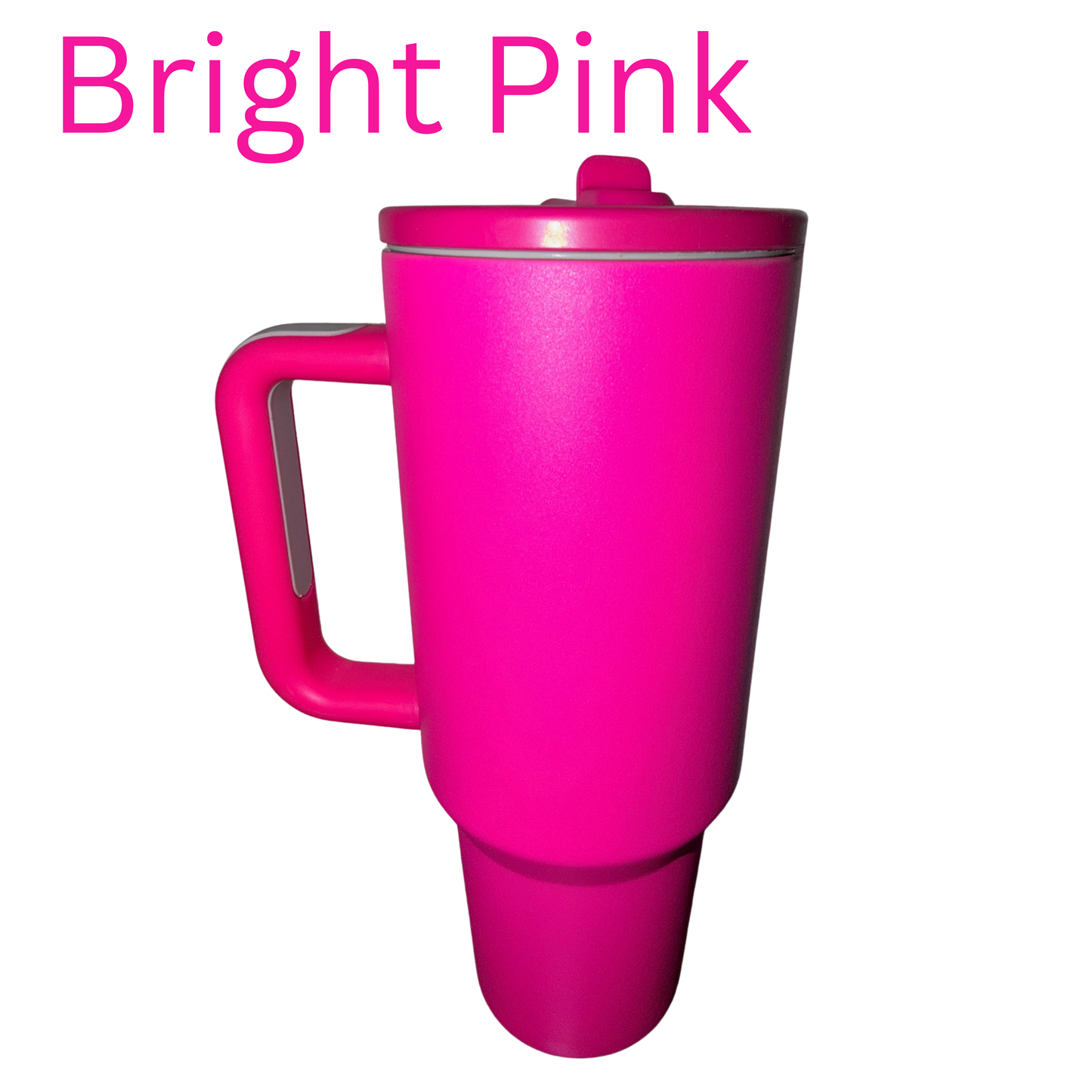 40oz Powder Coated Tumblers Solid Color (NO SPILL)