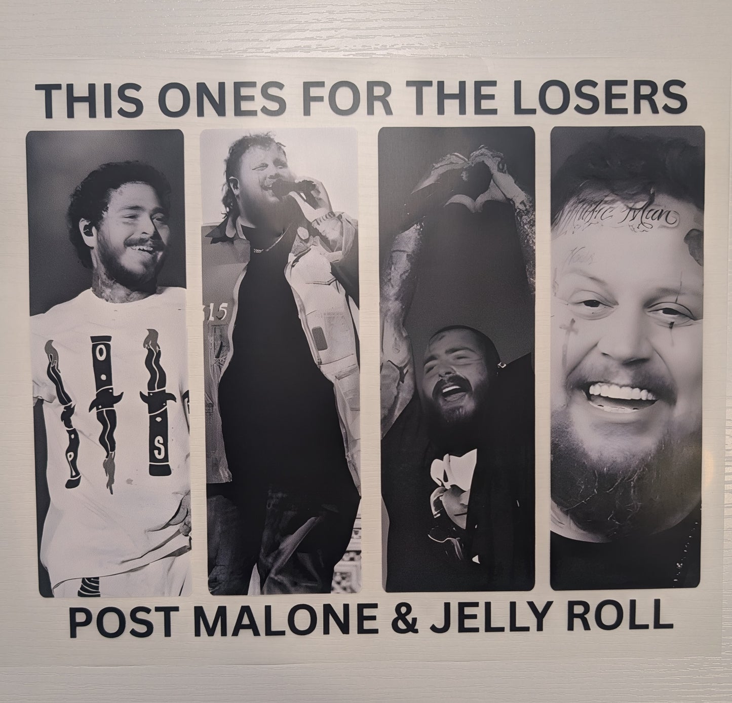 Jelly Roll & Post Malone Shirt Transfer