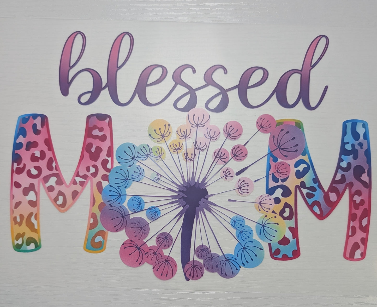 Blessed Mom Shirt Transfer