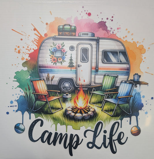 Camp Life Shirt Transfer