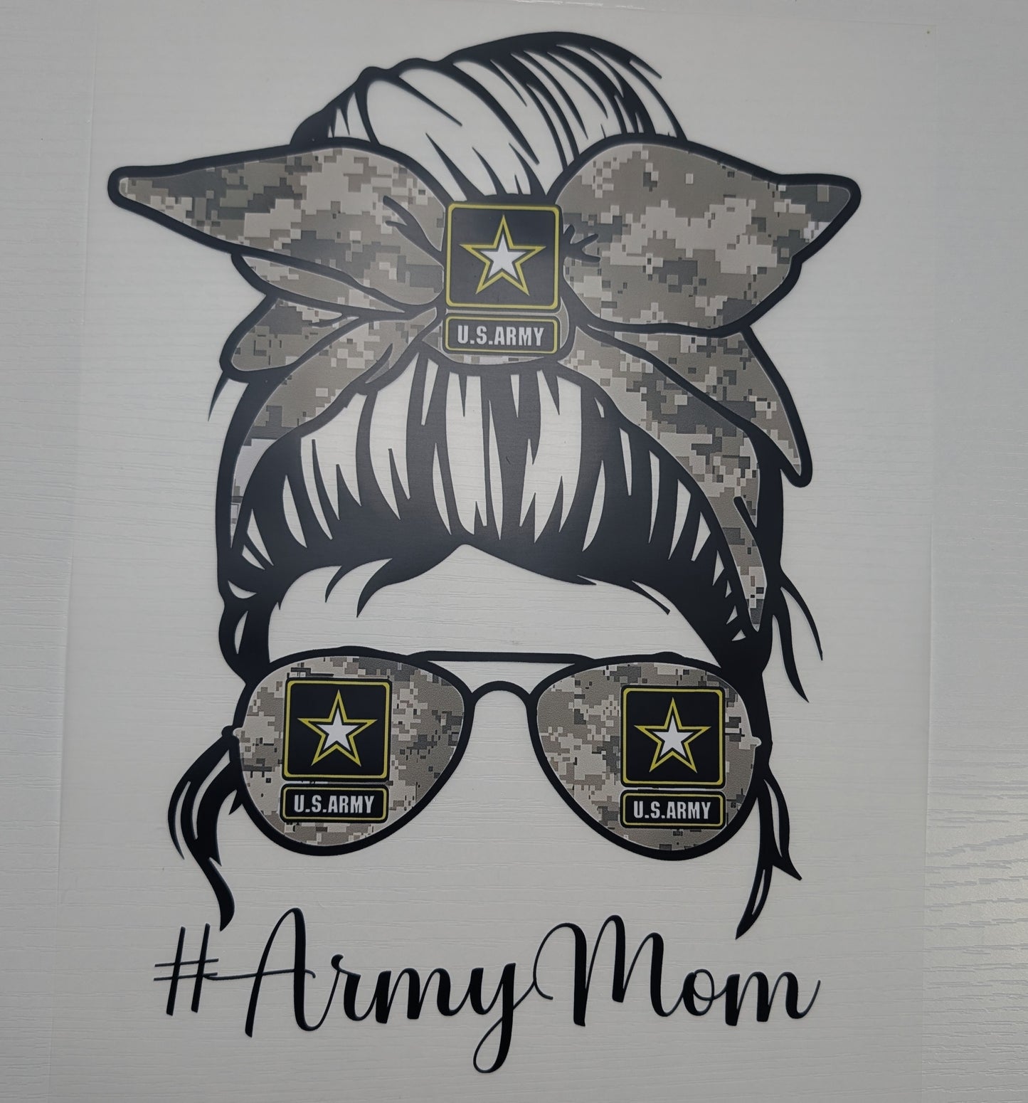 #Army Mom Shirt Transfer