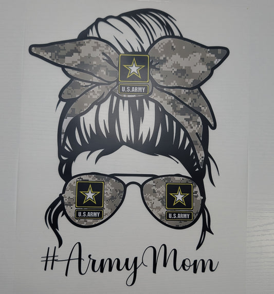#Army Mom Shirt Transfer