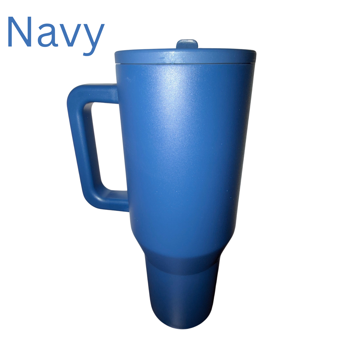 40oz Powder Coated Tumblers Solid Color (NO SPILL)