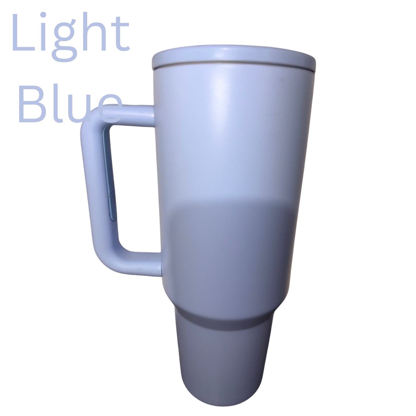 40oz Powder Coated Tumblers Solid Color (NO SPILL)