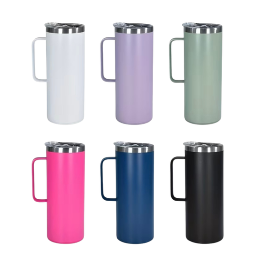 20oz Powder Coated Stainless Steel
