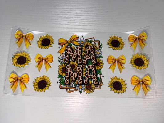 Mama with Sunflowers