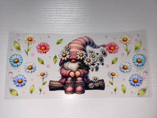 Gnomes with Colorful Flowers