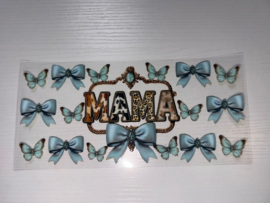 Blue Bow Mama
