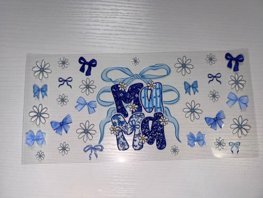 Blue Bow Mama