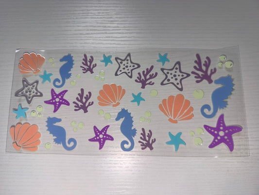 Seahorse and Seashells