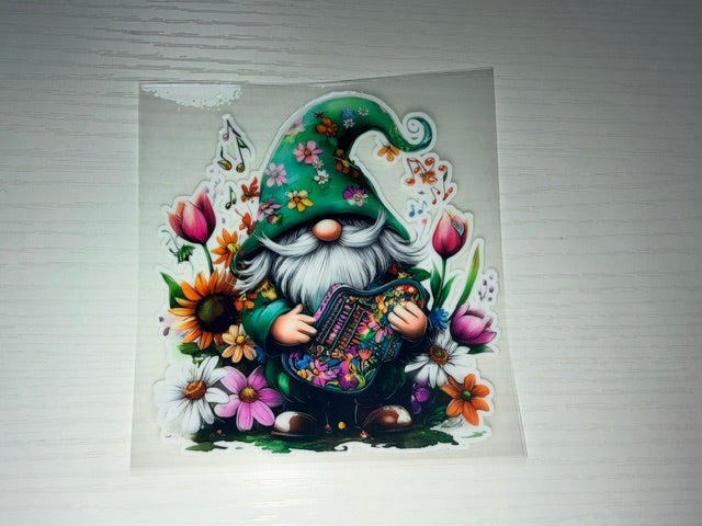 Glow in the Dark Gnome Decal
