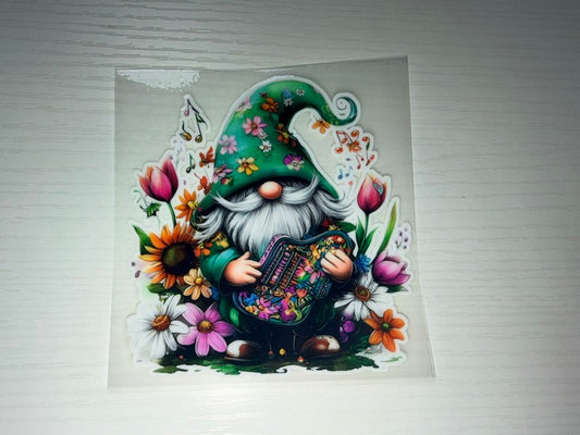 Glow in the Dark Gnome Decal