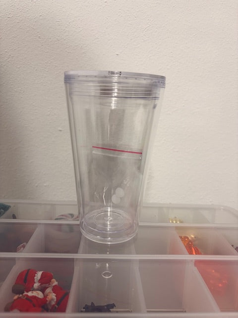 16oz Acrylic Snow Globe