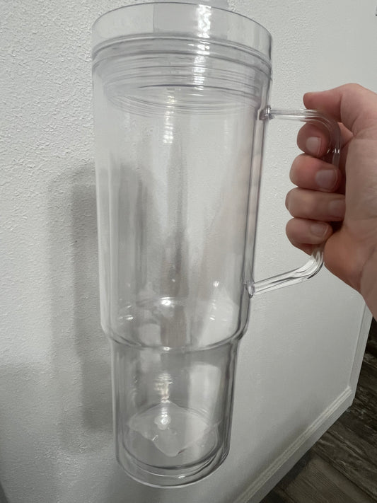 40oz Acrylic Snow Globe