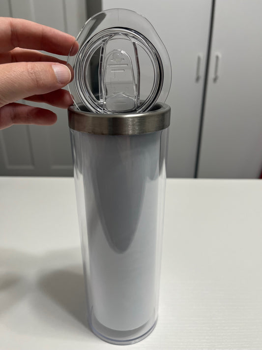 20oz Stainless Steel Snow Globe