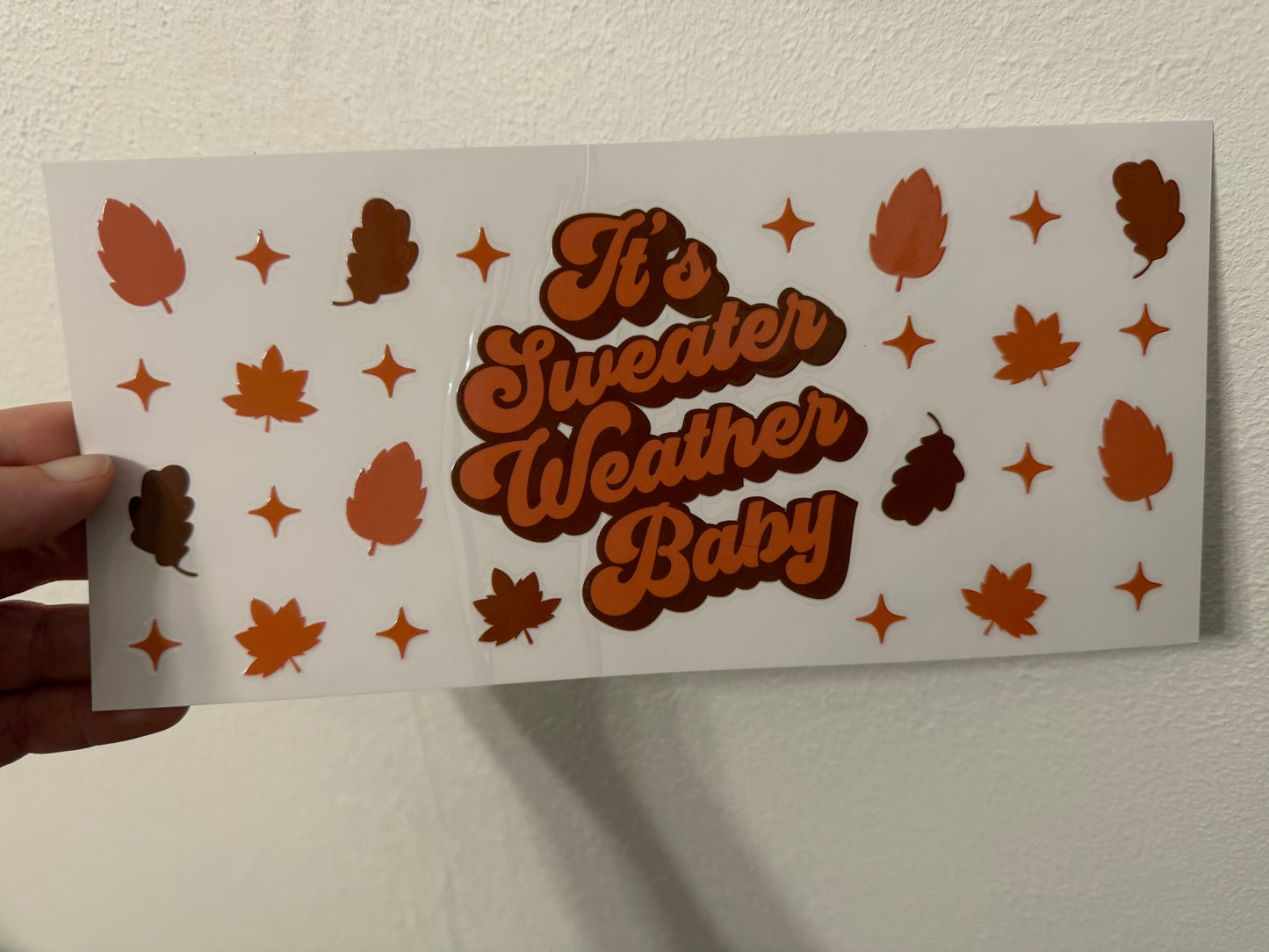 It's Sweater Weather Baby