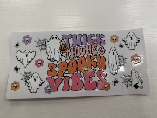 Thick Thighs Spooky Vibes