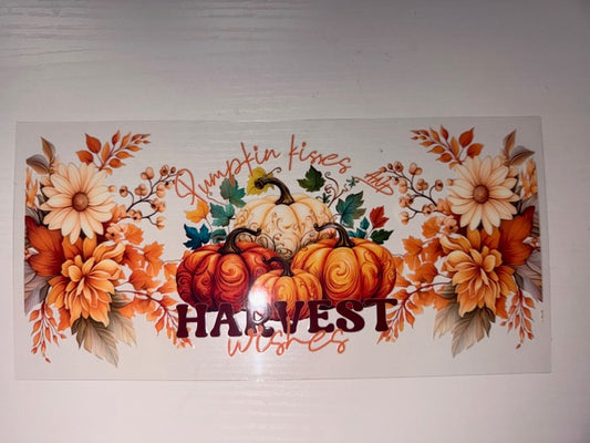 Pumpkin Kisses And Harvest Wishes